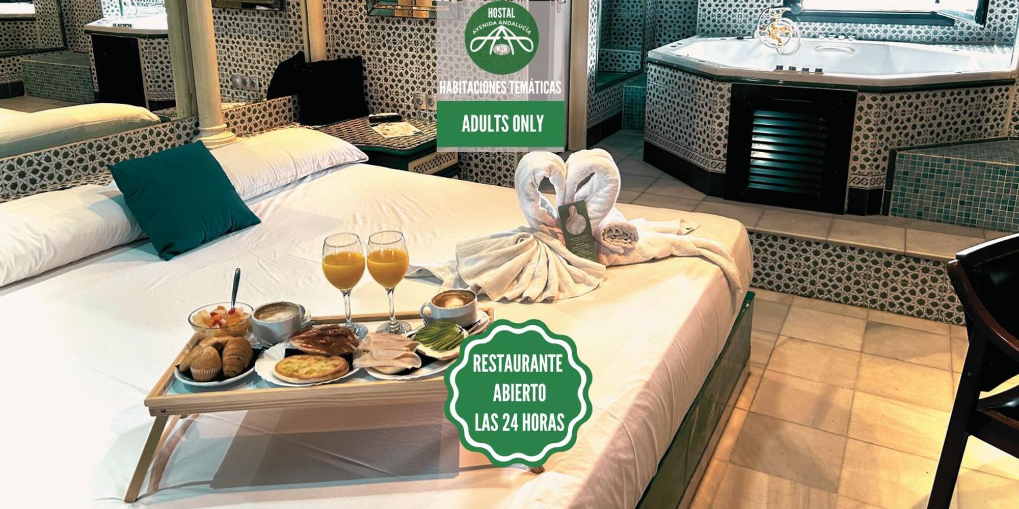 Hostal Avenida Andalucia - Solo Adultos Sevilla Kültér fotó